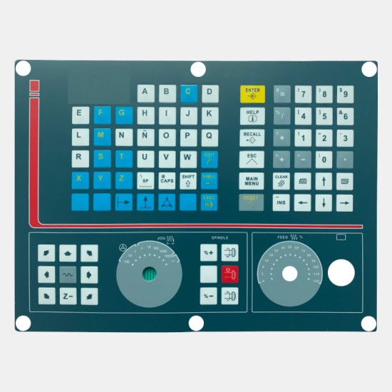 For Fagor CNC 8055I PLUS-M Membrane Keyboard