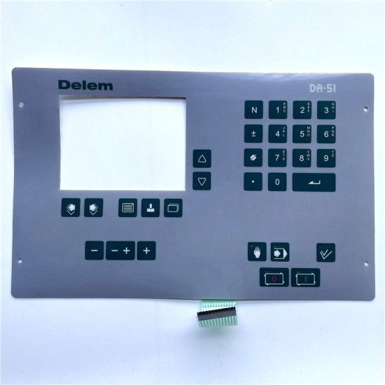 Delem CNC DA-51 DA51 DA 51 Membrane Keyboard Repair Delem CNC DA-51 DA51 DA 51 Membrane Keyboard Repair