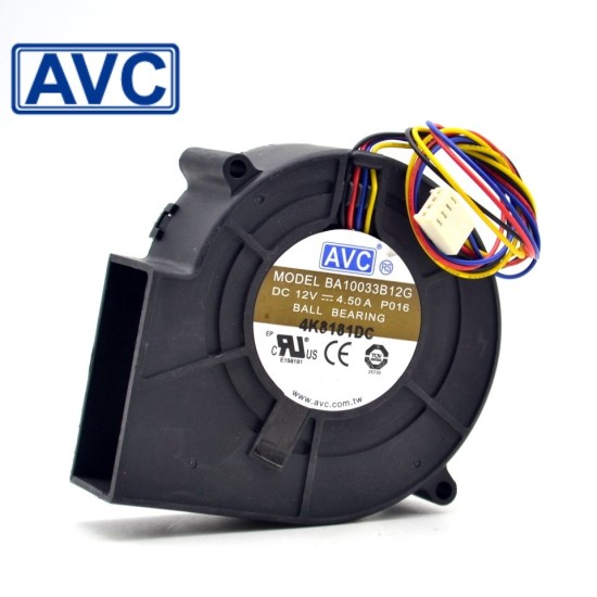 AVC BA10033B12G DC12V 4.5A super violent Blower air dryer exhaust fan AVC BA10033B12G DC12V 4.5A super violent Blower air dryer exhaust fan