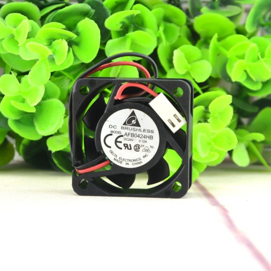 Delta AFB0424HB 4CM 40*40*20MM DC 24V 0.12A inverter cooling fan Delta AFB0424HB 4CM 40*40*20MM DC 24V 0.12A inverter cooling fan