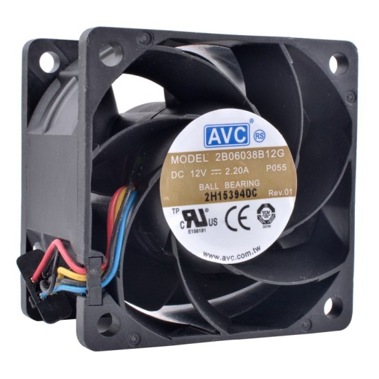 AVC 2B06038B12G DC12V 2.20A ball bearing cooling fan