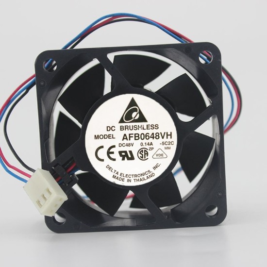 delta AFB0648VH 48V 0.14A 2-wire cooling fan delta AFB0648VH 48V 0.14A 2-wire cooling fan