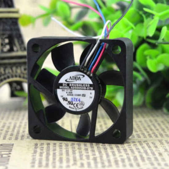 ADDA AD5005HB-D7B DC5V 0.30A four-wire PWM cooling fan ADDA AD5005HB-D7B DC5V 0.30A four-wire PWM cooling fan