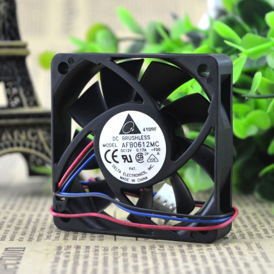 Delta AFB0612MC 0.17A DC12V three line cooling fan fan Delta AFB0612MC 0.17A DC12V three line cooling fan fan