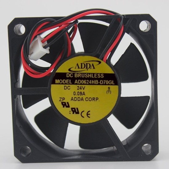 ADDA AD0624HB-D70GL 24V 0.08A Cooling fan ADDA AD0624HB-D70GL 24V 0.08A Cooling fan