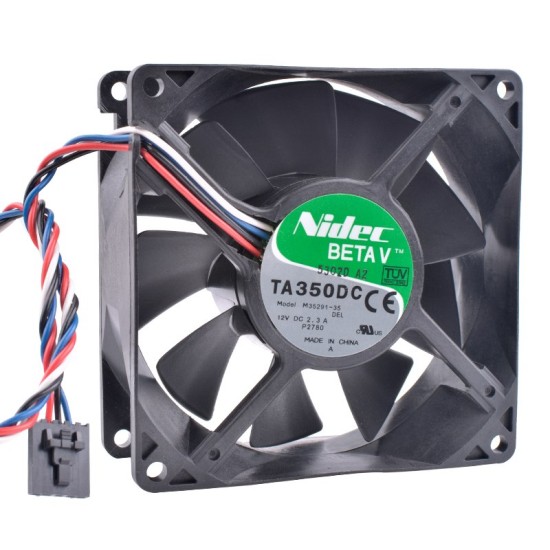 Nidec M35291-35 12V 2.3A double ball bearing  server cooling fan