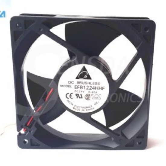 DELTA EFB1224HHF 12cm 24v 0.42A server inverter axial cooling DELTA EFB1224HHF 12cm 24v 0.42A server inverter axial cooling