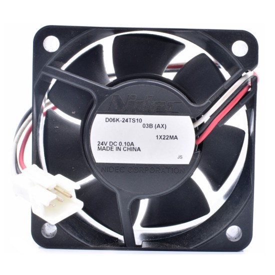 Nidec D06K-24TS10 DC24V 0.10A quiet inverter cooling fan