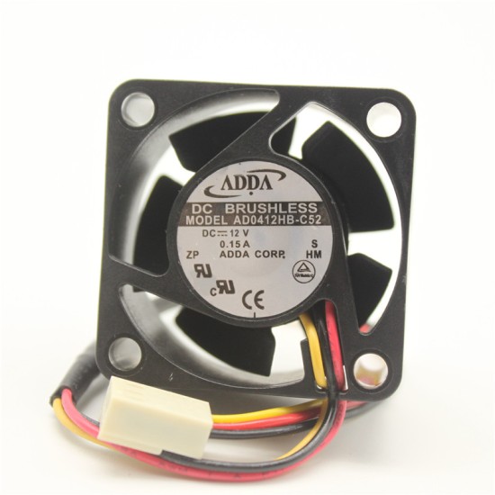 Adda AD0412HB-C52 DC12V 0.15A Inverter Server Double Ball 3-Wires Cooling fan Adda AD0412HB-C52 DC12V 0.15A Inverter Server Double Ball 3-Wires Cooling fan