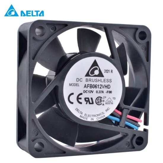 DELTA AFB0612VHD-F00 12V 0.27A speed monitoring double ball air volume cooling fan DELTA AFB0612VHD-F00 12V 0.27A speed monitoring double ball air volume cooling fan