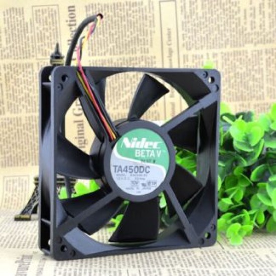 NIDEC A34346-33 120*120*25 G1 12V 0.33A Server three lines radiating fan