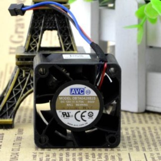 AVC DBTA0428B2S 40*40*28 4CM 12V 0.73A dual ball fan AVC DBTA0428B2S 40*40*28 4CM 12V 0.73A dual ball fan
