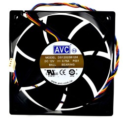 AVC DS12025B12H P001 DC 12V 0.75A 12cm  PWM Cooling Fan