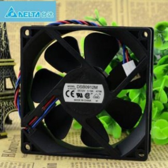 Delta DSB0912M DC12V 0.19A 3-wire Cooling Fan Delta DSB0912M DC12V 0.19A 3-wire Cooling Fan