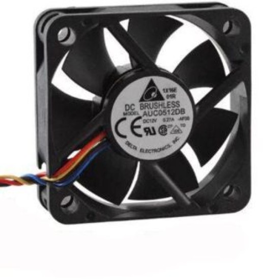 Delta AUC0512DB 5015 50x50x15mm 5cm DC 12V 0.27A 4 Lines Server Inverter Cooling Fan Delta AUC0512DB 5015 50x50x15mm 5cm DC 12V 0.27A 4 Lines Server Inverter Cooling Fan