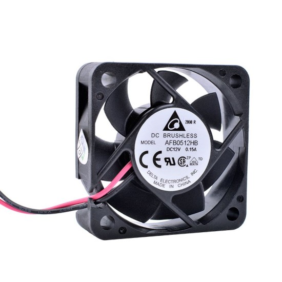 DELTA AFB0512HB DC12V 0.15A Double ball bearing cooling fan DELTA AFB0512HB DC12V 0.15A Double ball bearing cooling fan