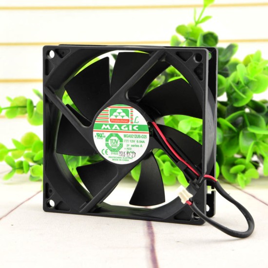 MAGIC MGA9212UB-O25 12V 0.54A second-line cooling fan MAGIC MGA9212UB-O25 12V 0.54A second-line cooling fan