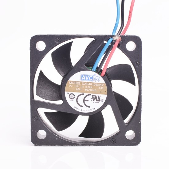 AVC DA04010B05X 0.08A 5V cooling fan AVC DA04010B05X 0.08A 5V cooling fan
