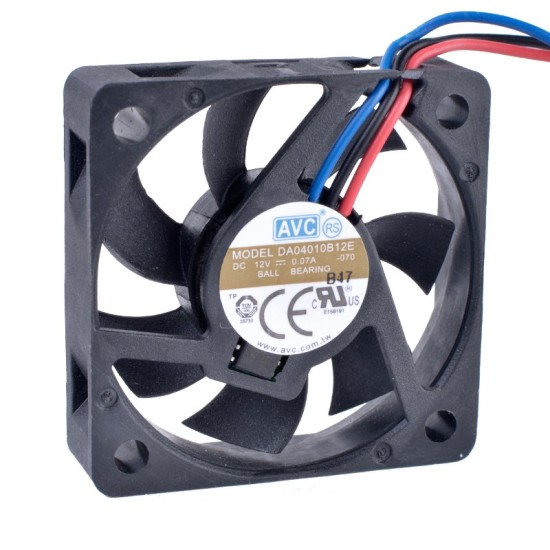 AVC DA04010B12E DC12V 0.07A Double Ball Bearing Fan AVC DA04010B12E DC12V 0.07A Double Ball Bearing Fan