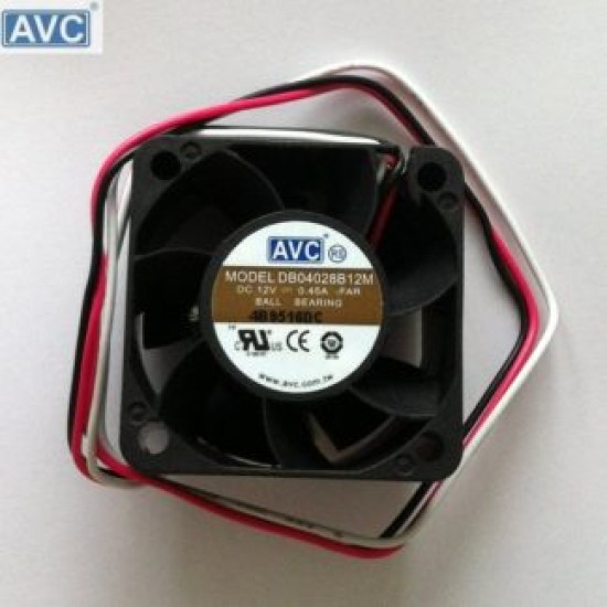 AVC DB04028B12M -FAR DC12V 0.45A 3-wire Server Square Fan AVC DB04028B12M -FAR DC12V 0.45A 3-wire Server Square Fan