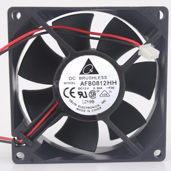 Delta AFB0812HH 8CM  DC12V 0.30A Server Inverter Cooling fan Delta AFB0812HH 8CM  DC12V 0.30A Server Inverter Cooling fan