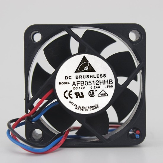 Delta AFB0512HHB 12V0.24A double ball high speed inverter cooling fan Delta AFB0512HHB 12V0.24A double ball high speed inverter cooling fan