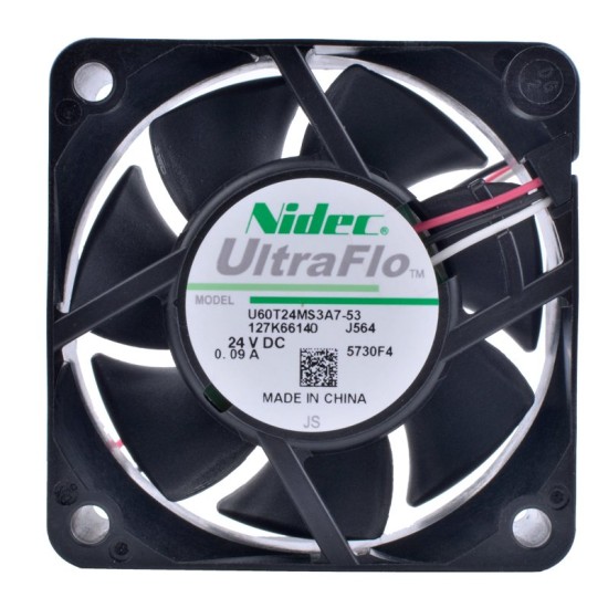 Nidec U60T24MS3A7-53 DC24V 0.09A inverter cooling fan Nidec U60T24MS3A7-53 DC24V 0.09A inverter cooling fan
