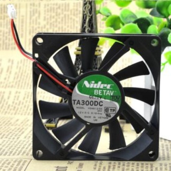 Nidec TA300DC H34612-55 80*80*15 12V 0.18A 8CM cooling fan Nidec TA300DC H34612-55 80*80*15 12V 0.18A 8CM cooling fan