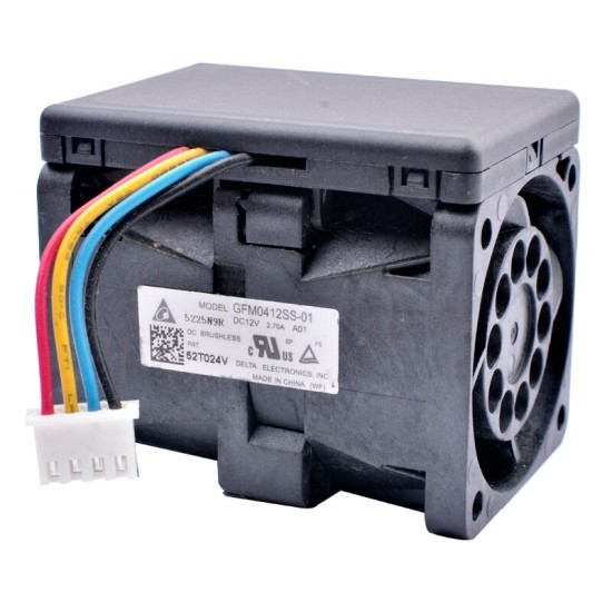 Delta GFM0412SS-01 5225N9R DC12V 2.70A Server Cooling Fan Delta GFM0412SS-01 5225N9R DC12V 2.70A Server Cooling Fan