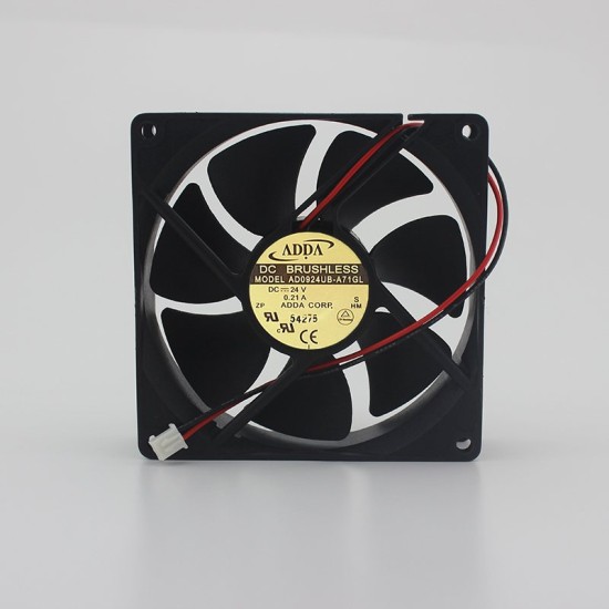 ADDA AD0924UB-A71GL 24V 0.21A 9CM 2-wire inverter fan ADDA AD0924UB-A71GL 24V 0.21A 9CM 2-wire inverter fan