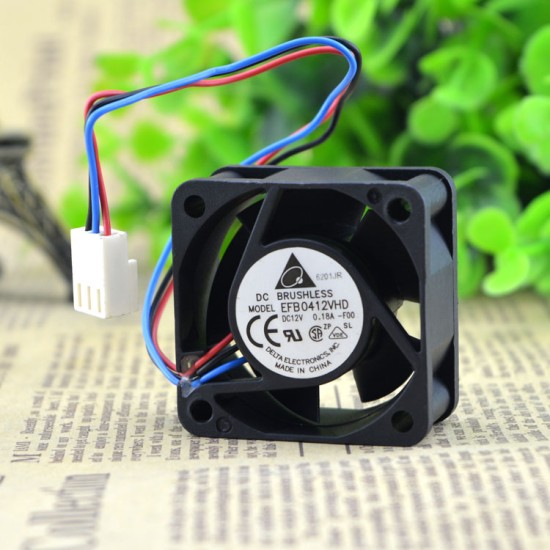 Delta EFB0412VHD 40*40*20MM 12v 0.18A cooling fan Delta EFB0412VHD 40*40*20MM 12v 0.18A cooling fan