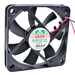 MGA6012LR-O10 DC 12V 0.54W 0.045A Ultra Quiet Slim Power Cooling Fan MGA6012LR-O10 DC 12V 0.54W 0.045A Ultra Quiet Slim Power Cooling Fan