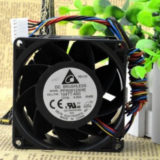 Delta PFR0812XHE 8cm 4.9A ultra violent fan Delta PFR0812XHE 8cm 4.9A ultra violent fan