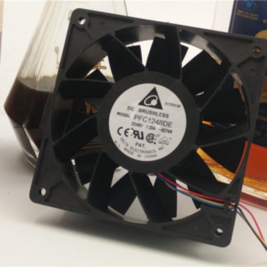 Delta PFC1248DE 48V 1.20A PFC1248DE 4Line fan Delta PFC1248DE 48V 1.20A PFC1248DE 4Line fan