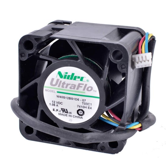 W40S12BS1D5 Nidec DC12V 1.05A 4-line fan