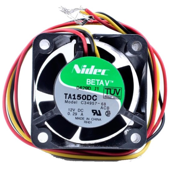 TA150DC C34957-68 Nidec DC12V 0.29A cooling fan