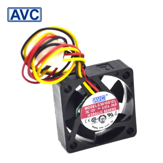 AVC C3010S12L 12V 0.07A ultra quiet hard drive fan AVC C3010S12L 12V 0.07A ultra quiet hard drive fan