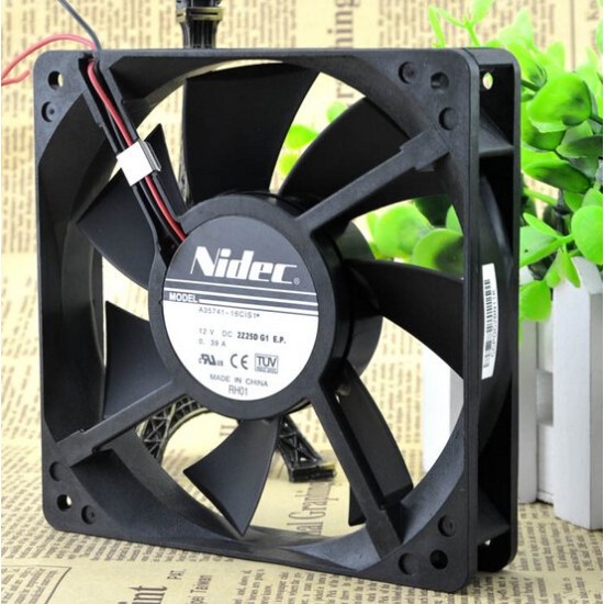 NIDEC A35741-16CIS1 DC12V 0.39A dual ball cooling fan NIDEC A35741-16CIS1 DC12V 0.39A dual ball cooling fan