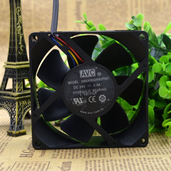 AVC DAKA0932R4UP001 24V 0.5A 9CM Hydraulic Inverter Fan AVC DAKA0932R4UP001 24V 0.5A 9CM Hydraulic Inverter Fan