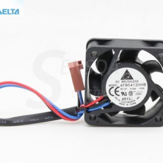 Delta AFB0412HHB DC12V 0.13A 3-pin inverter cooling fan Delta AFB0412HHB DC12V 0.13A 3-pin inverter cooling fan
