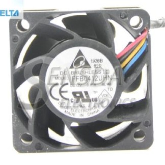 Delta FFB0412UHN DC12V 0.81A PWM Server Inverter Cooling fan Delta FFB0412UHN DC12V 0.81A PWM Server Inverter Cooling fan