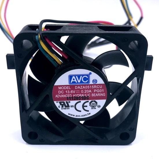 AVC DAZA0515RCU 5CM DC 13.6V 0.20A waterproof cooling fan AVC DAZA0515RCU 5CM DC 13.6V 0.20A waterproof cooling fan