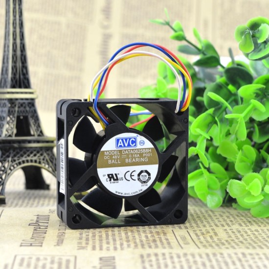 AVC DATA0625B8H 48V 0.16A four-wire 6cm fan AVC DATA0625B8H 48V 0.16A four-wire 6cm fan