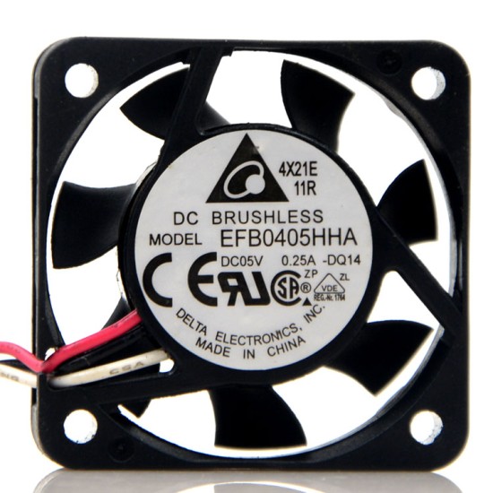 Delta EFB0405HHA 4CM 5V 0.25A small axial cooling fan Delta EFB0405HHA 4CM 5V 0.25A small axial cooling fan