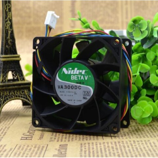 Nidec BETAV VA300DC V35072-35 DC12V 0.9A  4 Wire Cooling Fan