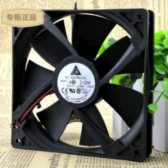DELTA AFB1312M 13525 12V 0.38A 2P cooling fan DELTA AFB1312M 13525 12V 0.38A 2P cooling fan