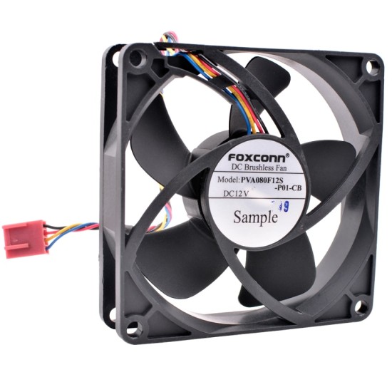 FOXCONN PVA080F12S DC12V Brushless cooling fan