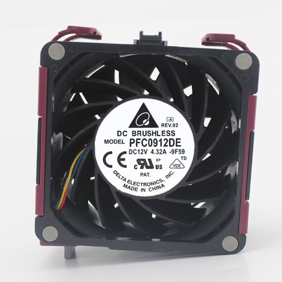 Deltal PFC0912DE 9038 12V 4.32A Super Violence Dual Ball Server Cooling Fan Deltal PFC0912DE 9038 12V 4.32A Super Violence Dual Ball Server Cooling Fan