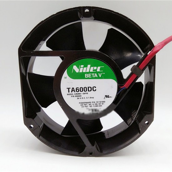 Nidec TA600DC A34438-59 EX DC24V 1.4mp UPS 2pin  cooling fan