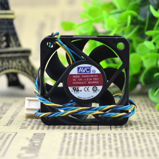 AVC DA0515R12H 12V 0.2A Gale volume 4 lines / PWM temperature control fan AVC DA0515R12H 12V 0.2A Gale volume 4 lines / PWM temperature control fan